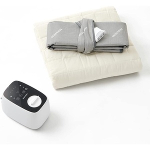 image:imageNavien EQM350 Water Heated Mattress Pad King Size Fast Heating Water Bed Warmer DualZone Temp Control Low EMF Water Circulation Quiet Operation Auto ShutOff Timer Foldable amp Energy EfficientQueen